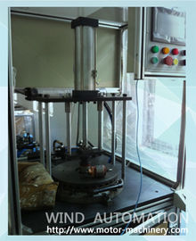 Place And Insert Copper Wire To Commutator For Armature Production Hydraulic Device