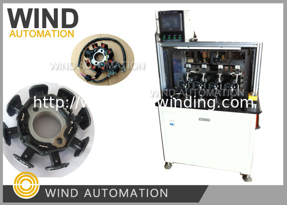 Four StationStator Winding Machine for Alternator Motorcycle Magneto